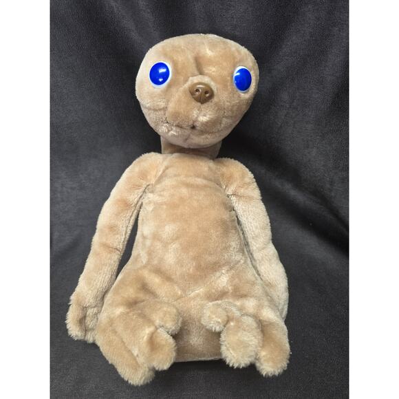 Vintage KAMAR ET Plush Stuffed Animal Retro 80s Collectable Extra Terrestrial TV - Picture 6 of 14